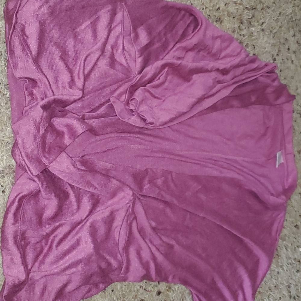 Purple dress sweater